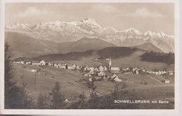 AK: 1929 Schwellbrunn Mi: 203x / ZNr: 172. Von Schwellbrunn Nach Dietikon - Schwellbrunn