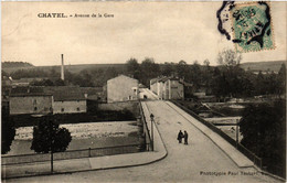 CPA CHATEL - Avenue De La Gare (455602) - Chatel Sur Moselle