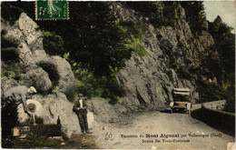 CPA Excursion Du Mont AIGOUAL Par Vallerangue - Source Des (458794) - Valleraugue