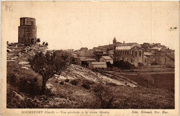 CPA ROCHEFORT - Vue Générale Et Le Vieux Moulin (458812) - Rochefort-du-Gard