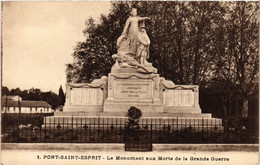 CPA AK PONT-St-ESPRIT - La Monument Aux Morts De La Grande Guerre (458890) - Pont-Saint-Esprit