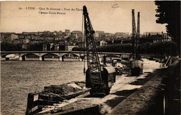 CPA LYON Quai St-Antoine Pont Du Change. Coteau Crois Rousse (461138) - Lyon 4