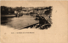 CPA LYON La SAONE Et La Croix-Rousse (461553) - Lyon 4