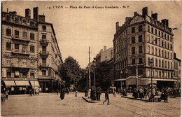 CPA LYON Place Du Pont Et COURS Gambetta (462705) - Lyon 7