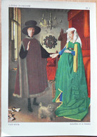 ARNOLFINI ET SA FEMME PAR JAN VAN EYCK COLLECTIONS CHEQUE-CHIC ARTS L'ECOLE FLAMANDE N° 1 GRD FORMAT - Colecciones