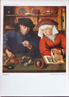 LE BANQUIER ET SA FEMME PAR QUENTIN METSYS 1466-1530 COLLECTIONS CHEQUE-CHIC ARTS L'ECOLE FLAMANDE N° 6 GRD FORMAT - Verzamelingen