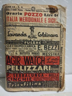 Orario POZZO Italia Meridionale Sicilia Primi Anni 50 - Europa