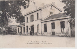 CPA Vitrey-sur-Mance - Gare Vitrey-Vernois (avec Petite Animation) - Vitrey-sur-Mance