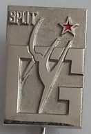 Split Croatia (YUGOSLAVIA) Gymnastics Federation Association Union  PIN A11/5 - Gymnastics