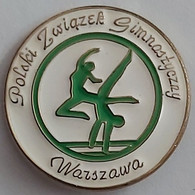 Polski Związek Gimnastyczny Warszawa Poland Gymnastics Federation Association Union  PIN A11/5 - Gimnasia