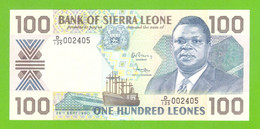 SIERRA LEONE 100 LEONES 1990  P-18c UNC - Sierra Leone