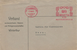 Milchverband Winterthur 439 17.8.1945 > Sektion Elektrizität Bern - Frankiermaschinen (FraMA)