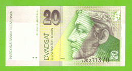 SLOVAKIA 20 KORUN 1999  P-20d  UNC - Slovakia