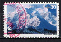 STATI UNITI - 2001 - Mt. McKinley - USATO - 3a. 1961-… Gebraucht