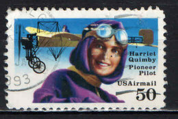 STATI UNITI - 1991 - Harriet Quimby, Bleriot Aircraft - USATO - 3a. 1961-… Used