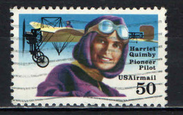 STATI UNITI - 1991 - Harriet Quimby, Bleriot Aircraft - USATO - 3a. 1961-… Used