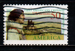 STATI UNITI - 1991 - First Americans Crossed Over From Asia - USATO - 3a. 1961-… Gebraucht