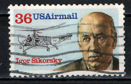 STATI UNITI - 1988 - Sikorsky And VS300 Helicopter, 1939 - USATO - 3a. 1961-… Used