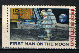 STATI UNITI - 1969 - First Man On The Moon - USATO - 3a. 1961-… Gebraucht