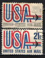 STATI UNITI - 1968 - Usa And Jet - USATI - 3a. 1961-… Used