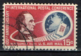 STATI UNITI - 1963 - Montgomery Blair,  Who Called The 1st Intl. Postal Conf., Paris 1863, Forerunner Of The UPU - USATO - 3a. 1961-… Used