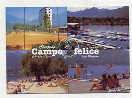 AK 088077 SWITZERLAND - Tenero - Camping Campofelice - Campo