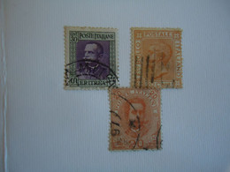 MARCA DA BOLLO ,  ITALY.ERITREA  USED STAMPS    KINGS   WITH POSTMARK - Autres & Non Classés