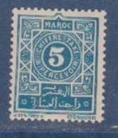 MAROC         N°  YVERT  TAXE 28 NEUF AVEC CHARNIERE  ( CH 05 / 32 ) - Timbres-taxe