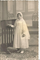 Jeune Fille Communiante  ( Photo Carte  The - Kommunion