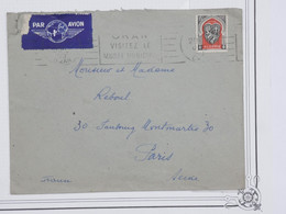 BH10 ALGERIE  BELLE LETTRE  1948 PAR AVION ORAN A PARIS 9e  FRANCE ++ +AFFRANCH. INTERESSANT - Cartas & Documentos