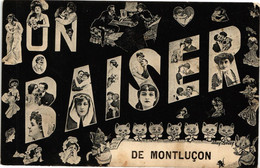 CPA Un Baiser De MONTLUCON (262297) - Montlucon