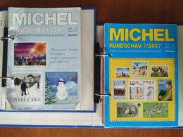 Michel Rundschau 2007 Complete Year 12 Pieces Catalogue Katalog Used - Germania