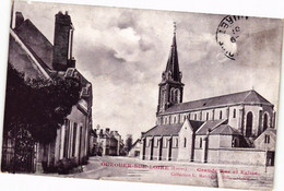 CPA OUZOUER-sur - Loire - Grande Rue Et Église (228326) - Ouzouer Sur Loire