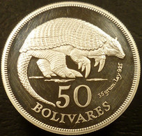 Venezuela - 50 Bolivares 1975 - Conservazione Della Natura - Armadillo Gigante - Y# 47 - Venezuela