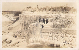 CPA Les Chutes Du Niagara Gelées ? Edition SHIRA - Neige - Hiver - - Other & Unclassified