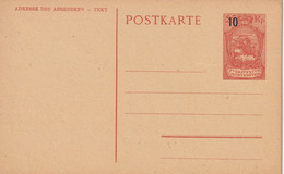 Liechtenstein Entier Postal - Postwaardestukken