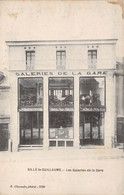 CPA - 72 - SILLE LE GUILLAUME - Les Galeries De La Gare - Commerce - E Chesnais Sillié - Sille Le Guillaume