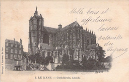 CPA - 72 - LE MANS - Cathédrale - Abside - BOUVRET LE MANS - Dos Non Divisé - Le Mans