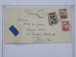 BH10 POLOGNE  BELLE LETTRE 1948 PAR AVION  POLSKA   A  PARIS  FRANCE ++ +AFFRANCH. INTERESSANT - Posta Aerea