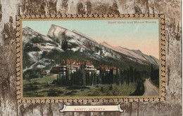 Banff Hotel And Mount Rundle, Banff, Alberta - Banff