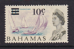 Bahamas: 1966   QE II - Decimal Currency - Surcharge   SG279    10c On 8d    MNH - 1963-1973 Interne Autonomie