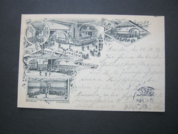 BRESLAU ,  Gaststätte , Schöne Karte Um 1897 - Schlesien