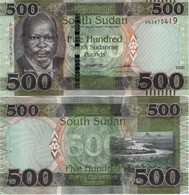 SOUTH SUDAN     500 South Sudanese Pounds    P-W16       2020    UNC  [ Sud - Sur ] - Sudan Del Sud