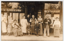 92 -CARTE PHOTO A IDENTIFIER ( Restaurant) Envoyée De Billancourt - Boulogne Billancourt