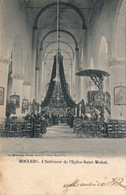 ROESELARE    L'INTERIEUR DE L'EGLISE SAINT MICHIEL          2 SCANS - Roeselare