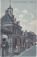 Sneek Marktstraat Met Stadhuis OB1509 - Sneek