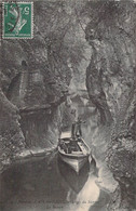 CPA - 73 - AIX Les Bains - Gorges Du SIERROT - Le Bateau - Aix Les Bains