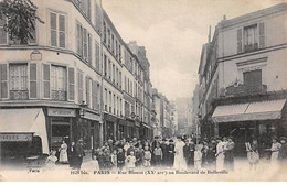 PARIS - Rue Bisson Au Boulevard De Belleville - F. F. - Très Bon état - Paris (20)