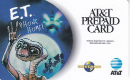 TARJETA DE ESTADOS UNIDOS DE ET EL EXTRATERRESTRE - NUEVA-MINT - AT&T