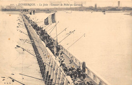 59-DUNKERQUE-LA JETEE- CONCOURS DE PÊCHE AU CARREAU - Dunkerque